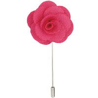 Peluche Brawny Delicacy - Blue Colored Brooch/Lapel Pin for Men (Pink)