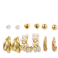 Jewels Galaxy Jewels For Women Combo of Earrings (Design 49) (JG-PC-ER-8711)