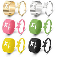 Jewels Galaxy Mesmerizing Vintage Gold Plated Stunning Rings For Women/Girls (Mixed Sizes) (Design 15)