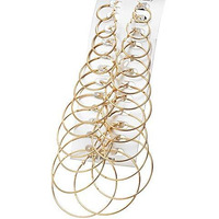 Jewels Galaxy Stylish Pearl & AD Multi Designs Stunning 6 Pair of Earrings For Women/Girls (JG-PC-ERGM-146)