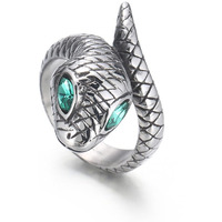 Fashion Frill Womens Ring Butterfly Design Silver Plated Adjustable Finger Ring For Women Girls Red Crystal Rings Jewellery for Women Gift for Sister (Silver CZ, Adjustable)