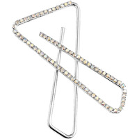 VAMA FASHIONS Stone X Safety Sari Brooch Draping Holding Heavy Sarees Pleats dresses Hijab Dupatta Scrafs saree pins for women (saree pins for pleats)