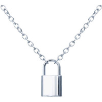Shining Diva Fashion Latest Stylish Multilayer Metal Chain Pendant Necklace for Women (A12396np), Silver03