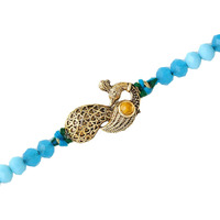 The Purple Tree Beautiful Kundan Peacock Rakhi For Brother with Roli Chawal and Card (set of 1) Rakhi for bhai, Rakshabandhan Gift for brother, Rakhi Thread, Rakhi Gift