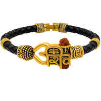 Nakabh Antique Vintage Ethnic Kada Bracelet for Men Women Boys Girls (Shivji Words)