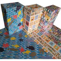 eVincE Wrapping Paper - Pack of 6 Large Gift Packing Paper with 28 x 20 - Multi Occasion Gift Paper for Diwali, Birthday, Wedding, Party Decor - Premium Recyclable Gift Wrapper with Fun Facts