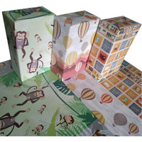 eVincE Wrapping Paper - Pack of 6 Large Gift Packing Paper with 28 x 20 - Multi Occasion Gift Paper for Diwali, Birthday, Wedding, Party Decor - Premium Recyclable Gift Wrapper with Fun Facts