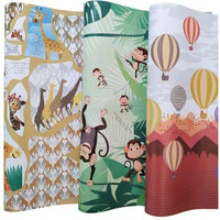 eVincE Wrapping Paper - Pack of 6 Large Gift Packing Paper with 28 x 20 - Multi Occasion Gift Paper for Diwali, Birthday, Wedding, Party Decor - Premium Recyclable Gift Wrapper with Fun Facts