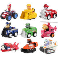 Nizomi Pup Buddies Toys for Kids Rescue Team Action Figure 9pc Diwali Gift for Kids Toys Set with Friction Power Push Along Toys, 6pc Pup with Vehicles Toys, Cake Topper