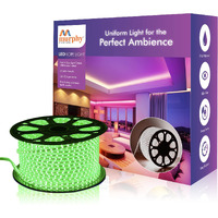 Murphy 2835-120 LED High Lumen Waterproof Indoor Outdoor Home Deorative, Diwali Lights, Rope Pipe Light, Cove Light (120 Led/Mtr) (Green, 5 Meter)