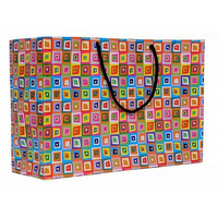 A&A Party Favour Paper Carry Bag (Multicolour) -Set of 10 Bags | Gift Bags For Return Gifts | Paper Bags For Wedding Gifting |Return Gift Bags | Gift Bags For Presents |Paper Bags | Gift Bags | Office Bags | Packing Box | Paper Gift Bag | Birthday, Anniversary, Party, Diwali, Office Events, New Year, Christmas, All Occasions - Size 8 * 12 * 4 Inch