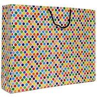 A&A Party Favour Paper Carry Bag (Multicolour) -Set of 10 Bags | Gift Bags For Return Gifts | Paper Bags For Wedding Gifting |Return Gift Bags | Gift Bags For Presents |Paper Bags | Gift Bags | Office Bags | Packing Box | Paper Gift Bag | Birthday, Anniversary, Party, Diwali, Office Events, New Year, Christmas, All Occasions - Size 13*17*4 (DT)
