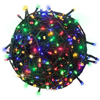 Gesto Multicolor Serial String Led Light with 8 Modes Changing Controller - Waterproof Serial Lights for Decoration Long | for Home,Diwali Decoration, Christmas,Patio Garden(20 Meter | Pack of 5)