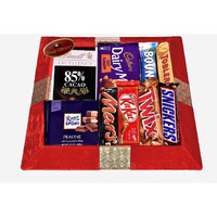FOOD LIBRARY THE MAGIC OF NATURE Birthday/Anniversary/Christmas/Valentines/Diwali Chocolate Gift Hamper(Chocolate Obsession),500 Grams