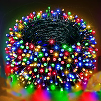 Gesto Multicolor Serial String Led Light with 8 Modes Changing Controller - Waterproof Serial Lights for Decoration Long | for Home,Diwali Decoration, Christmas,Patio Garden(43 Meter | Pack of 1)
