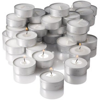 Pure Source India Unscented Wax Tealight Candles, Decoration Light Candle, Smok Less Gifting and Diwali Candles(Set of 200 Pieces)
