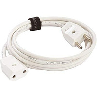 SeCro 2-Pin Flexible Male-Female Socket, Round Wire, Extension Cord for Multipurpose Use,Festive Decorations,Diwali,Christmas,etc (2 Meter)