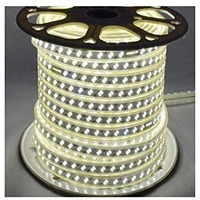 Mufasa Dual Row LED Rope Light Indoor Outdoor Strip Home Decoration Lights, Diwali Festival Lights False Ceiling, Balcony 220V AC (Non Adhesive Back) (White, 5 Meter)