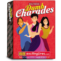 exciting Lives Bollywood Dumb Charades - Fun Party Game for Family, Friends, Teens, Gift for Party, Diwali, Festival - 350 Movie Names