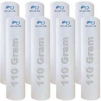 ACUALINE Dotted High Density Spun Filter for Water Purifier, 10 Inch 5 Micron Water Filter Cartridge, 110 gm Filter Candle, Pre Filter Cartridge for RO Water Purifier (Pack of 8)