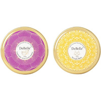 DeBelle Scented Soy Wax Candle Combo of 2 Lavender & Fresh Herbs & Temple Bells