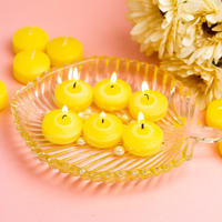 AuraDecor Nuggets Scented Floating Candles || Aromatherapy || Water Floating Candle || Home Decoration || Burning Time 3 Hours (Set of 12) (??????????????)
