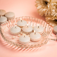AuraDecor Nuggets Scented Floating Candles || Aromatherapy || Water Floating Candle || Home Decoration || Burning Time 3 Hours (Set of 12) (??????????????)