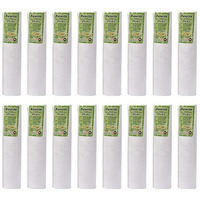 Granthi Enterprise Spun Filter Candle | PP Spun Cartridge | Pre Filter | Outer Filter Candle | 5 Micron Pre Filter 10 PP Spun Filter for All Type RO Water Purifier (Polypropylene (Pack of 16))