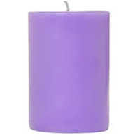 AuraDecor Highly Fragrance Pillar Candle | Scented Votive Candle | Home Decor Candle | Decoration Candle | Spa Candle Set of 1 (Lavender, 2.75x3 Inch)