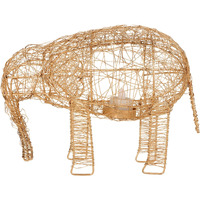 Quace Iron Nordic Hanging Candle Holder (Elephant)