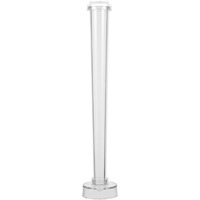 ARTIBETTER Tapered Rod Shaped Candle Making Mold Clear Tapered Candlesticks Point Candle Mould Classic Thin Taper Mold DIY Candle Casting Mold for Making Candles