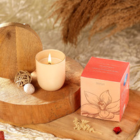 Parkash Candles Premium Scented Glass Candle (Vanilla)