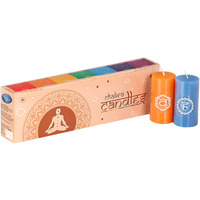 PROSPERRO LUMO Parrafin Wax Chakra Candle, Set of 7