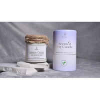 Klar Scented Soy Wax Candle Luxury Aroma Therapy Votive Jar | | Long Lasting Aroma, Gift Set | 2 Wick Premium Candle | Aroma Candles| Jasmine Fragrance | 150gm Wax Weight |30+ Hours Burn Time |