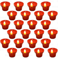 NAXUE Water Sensor Diya Lights Electric Flameless & Smokeless LED Diyas | Eco-Friendly Led Diyas Candle E-Diya Warm Ambient Lights for Home Decor, Diwali Festivals Decoration, Christmas New Year