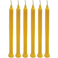 Phobis Spell Candles Yellow Taper Candle Household Candle (Pack of 10) (7 INCH)