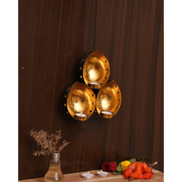 Collectible India Candle Wall Sconce Votive tealight Holder Hanging Iron Home Office Decoration