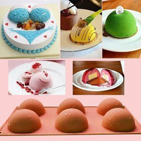 Perfect Pricee Soap, Candle, Resin Art and Crafting tool, Muffin, Cake, Soap Bombs, Model, Repillica Moulds Mold DYI kit, Hobby kits, Kids activity tool (Sphere)