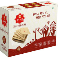 SAHU GAJAK BHANDAR Rajasthani Homemade Traditional Tilpatti Gajjak 350g | Sesame Chikki | Til Patti | Tilli Gachak | Healthy Snacks and Sweets | No Added Preservatives and Colours and Flavours