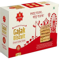 SAHU GAJAK BHANDAR Gajjak 400 Gram Til Gazak | Gud Gachak | Gazzak | Sesame Chikki | Sweets & Snacks | No Added Preservatives and Colours and Flavours