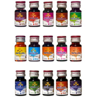 Papilon Liquid Food Colour Pack of 20ml x 15 Bottles for Cake/ Baking/ Cookies/icecreams/Sweets