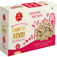 SAHU GAJAK BHANDAR Gur Ki Rewari 350 Gm | Gud Revdi | Rewdi | Til Sweets | Revadi | Rewadi | Candy Indian Mithai