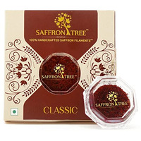 Saffron Tree Classic Original Kesar Saffron | 100% Pure Saffron | Long Kesar Threads | Suitable For Pregnant Women, Food Aroma, Sweets, Beverages, Medicinal, Pooja, Beauty and Gifting | 1g