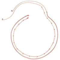 VAMA FASHIONS Sexy Stone Hip Belly Chain Saree Waist belt karddhani vaddanam Bikni Kamarbandh Body Kamarchain Kamarband for women Girls (Rose Gold Kamarbandh)