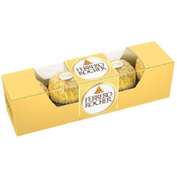 Ferrero Rocher, Exquisite Hazelnut and Milk Chocolate Gift, 4 pieces (50 g)