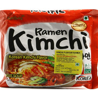 Samyang Vegetarian Kimchi Ramen, 5 X 120 Grams