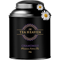 The Tea Heaven | Tea Gift - Organic Pure Chamomile Flowers- 50 Gram - Promotes Sleep And Reduces Anxiety