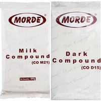 MORDE Combo Of Milk & Dark Compound (400 G Each)