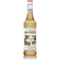 Monin Peach Tea Bottle, Liquid, 700 Ml