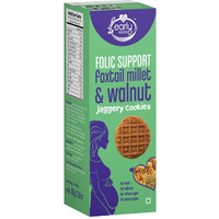 Early Foods Walnut & Foxtail Millet Cookies, Healthy Pregnancy & Breast-Feeding Snack 130g | Millet Biscuits